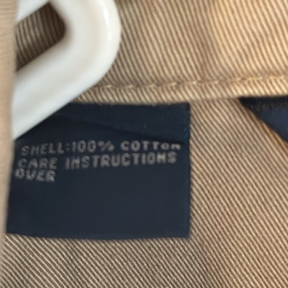 Men’s Polo Ralph Lauren Bi-Swing Windbreaker Jacket Khaki Zip Up Size XXL - Picture 6 of 9